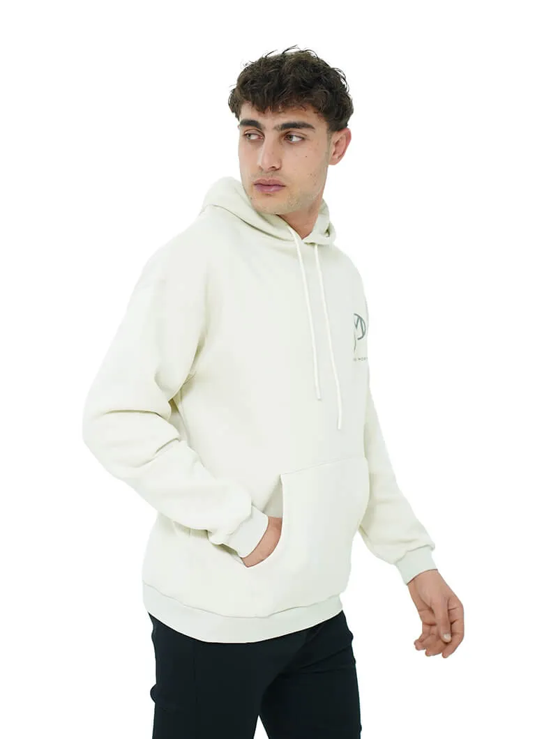 Sweat à capuche oversize imprimé